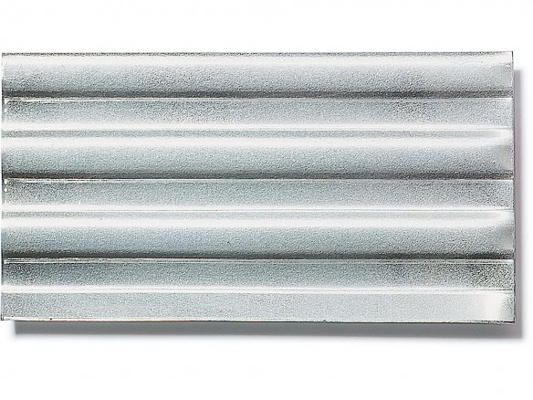 Chapa ondulada de aluminio, forma de varas planas