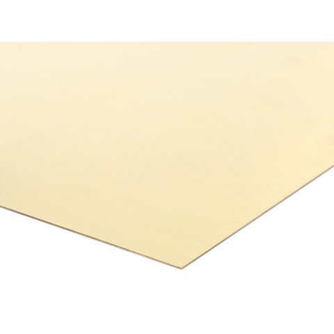 Messingblech Tafeln (Zuschnitt möglich) 0,5 x 100 x 250 mm