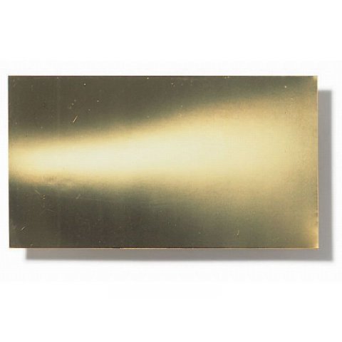 Brass pre-cut strips 0.1 x 100 x 200 mm