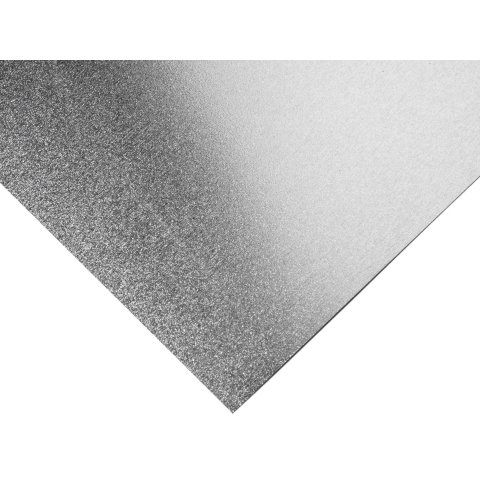 Hojalata de acero, estañada seda mate, aprox. 0,2 x 260 x 450 mm
