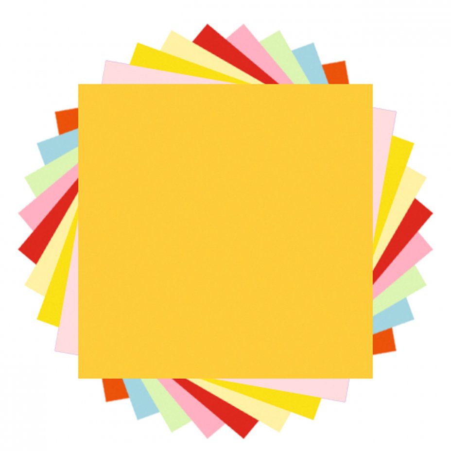Bastelpapier faltbar einfarbig 100 Blatt 15 * 15CM Orange Bastelprojekte Origami-Papier Pastellfarben Vommpe Origami-Papier modernes Design 