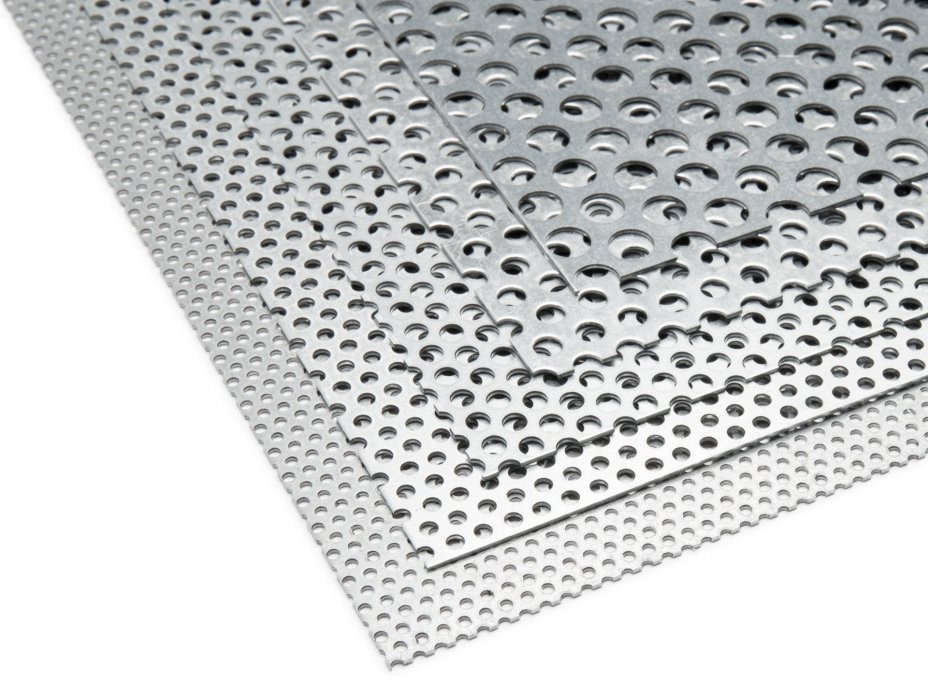 1 Holes, 1.25 Centers 1/8 x 12 x 12 Online Metal Supply Aluminum Perforated Sheet 