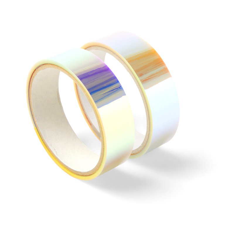 Aslan irisierendes Klebeband ColourShift transpar.