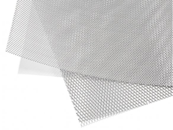 Alluminio stirato, maglia fine