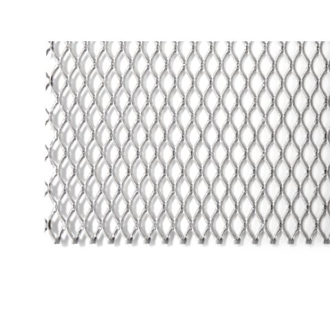 Alluminio stirato, maglia fine 6,0/3,0-0,6/0,5  250 x 250 mm