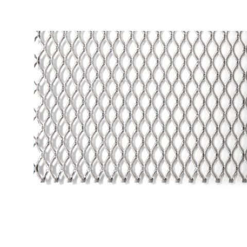 Alluminio stirato, maglia fine 6,0/3,0-0,6/0,5  250 x 500 mm