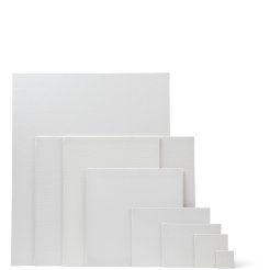 Malkarton weiß, grundiert, 250 g/m²