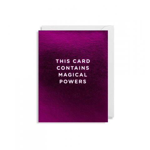 Mini greeting card Lagom Design 90 x 120 mm, Contains Magical