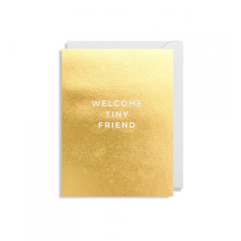 Mini greeting card Lagom Design 90 x 120 mm, Welcome