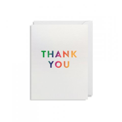 Mini-Grußkarte Lagom Design 90 x 120 mm, Thank You