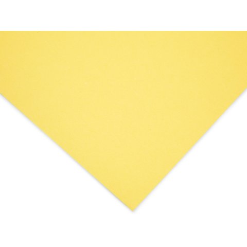 Coloured drawing paper 120 g/m², 500 x 700, 10 sheets lemon yellow