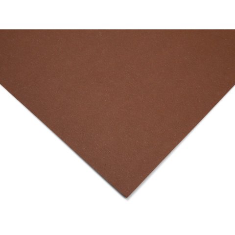 Coloured drawing paper 120 g/m², 500 x 700, 10 sheets chocolate brown