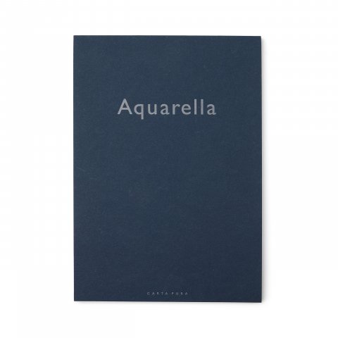 Almohadilla acuarelable Carta Pura Aquarella, 100% trapo 240 x 340 mm, 20 hojas, 270 g/m², blanco