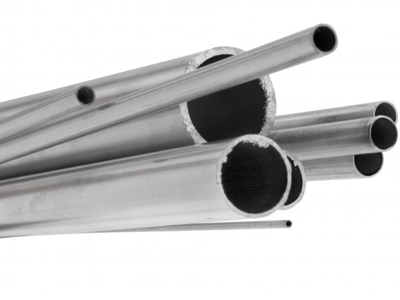 8 mm x 1 mm x 2000 mm Tubo rotondo in alluminio