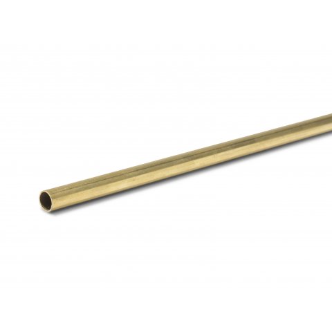 Round tube, brass ø 6.0 x 0.45  l=1000 mm