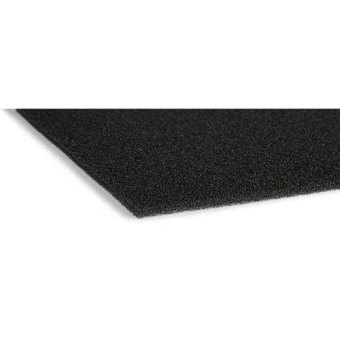Polyurethane filter foam ("plant foam") PPI 30, fine-pored 5.0 x 300 x 400 mm, black