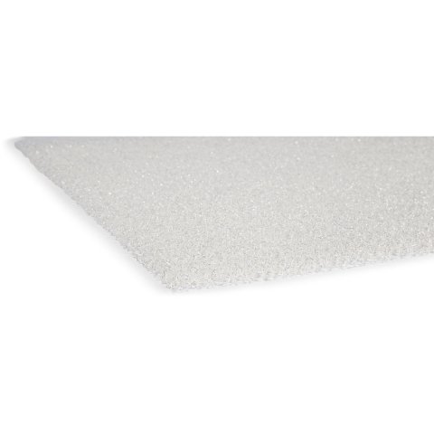 Polyurethane filter foam ("plant foam") PPI 10, coarse-pored 5.0 x 300 x 400 mm, light beige
