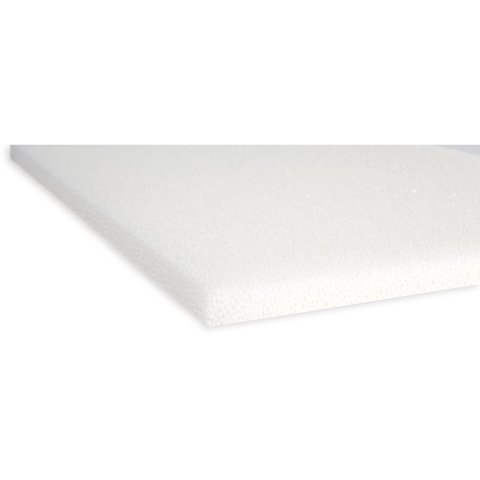 Polyurethane filter foam ("plant foam") PPI 20, medium porous 15.0 x 300 x 400mm, light beige