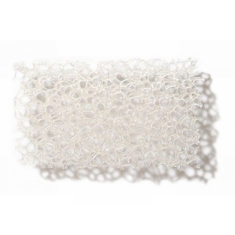 Polyurethane filter foam ("plant foam") PPI 20, medium porous 20.0 x 300 x 400mm, light beige