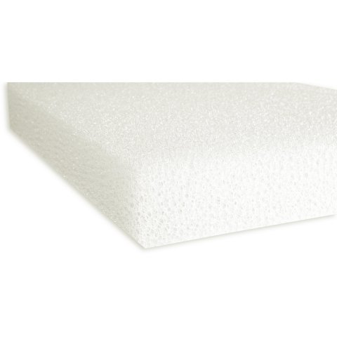 Polyurethane filter foam ("plant foam") PPI 10, coarse-pored 50.0 x 300 x 400 mm, light beige