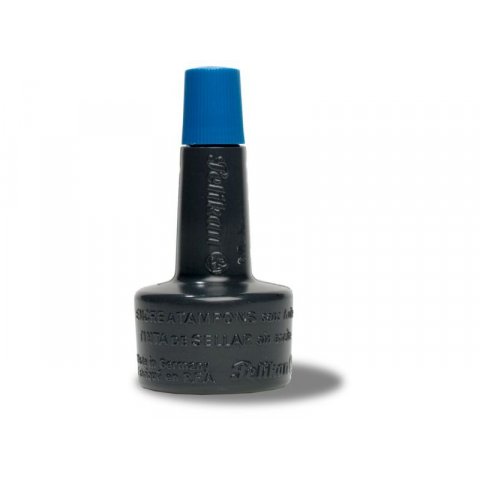 Tinta para sellos Pelikan 4K TEMPLO COLOR 4K (sin aceite), 28 ml, azul