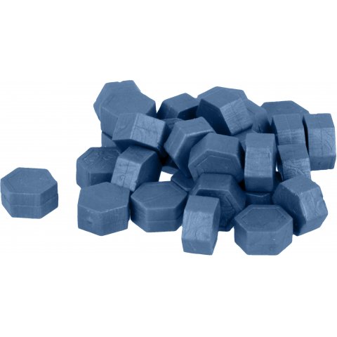 Perle di cera sigillanti 30 g, blu scuro