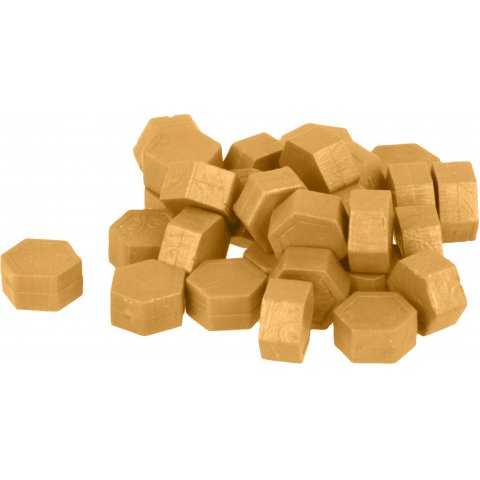 Perle di cera sigillanti 30 g, oro