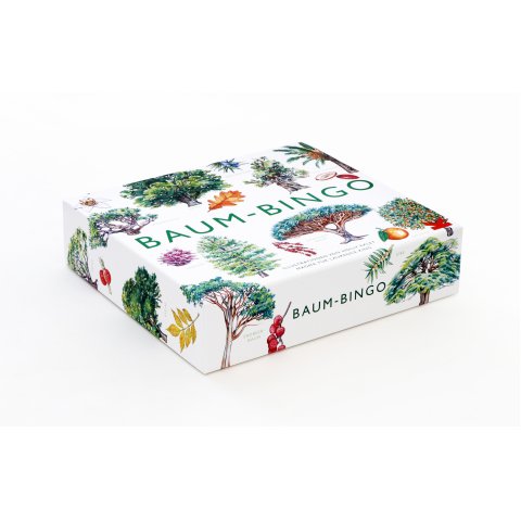 Tree Bingo Box, 26,6 x 23,6 cm, inklusive Zubehör