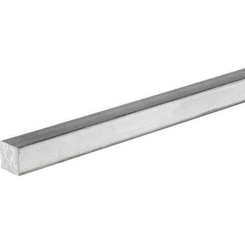 Barra cuadrada de aluminio 10,0 x 10,0  L = aprox. 1000 mm