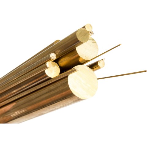 Brass Round Solid Rod 20mm X 200mm | HPB62 Brass Metal Rod For Crafting, Hobbies & DIY Projects