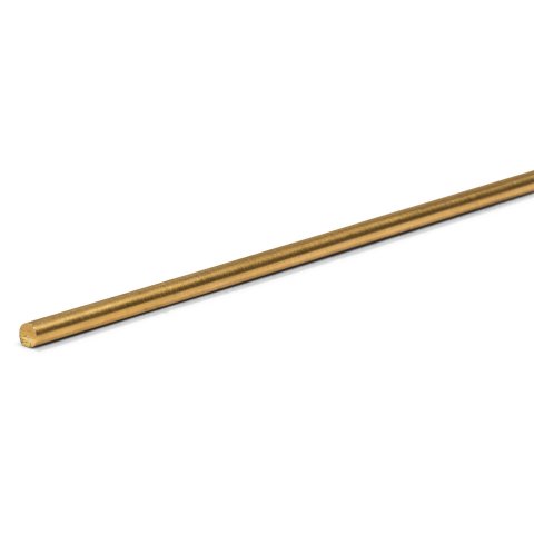 Brass Rod, Round, Ø 2 mm, Semifinished metal products