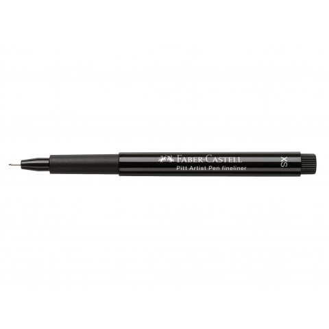 Faber-Castell Pitt Artist Pen XS Penna a inchiostro, extra fine 0,1mm, nero