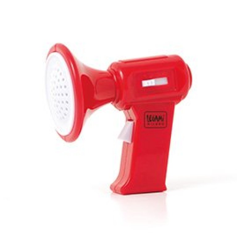 Legami mini megaphone with voice changer