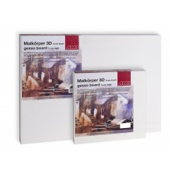 Malkörper (Gessoboard) MDF/Holz, grundiert