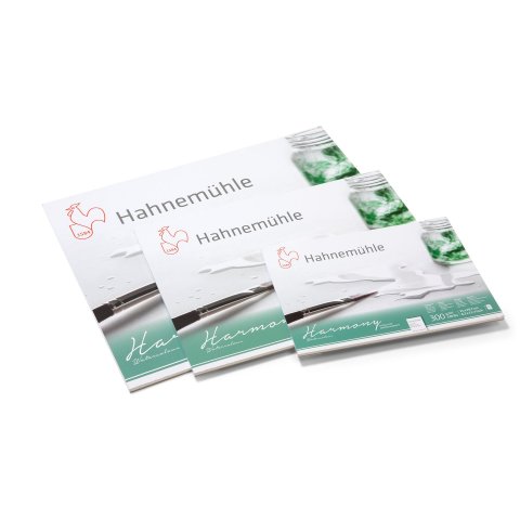 Hahnemühle watercolour paper Harmony 300g/m² 210 x 297mm, hot pressed, 12 shts.