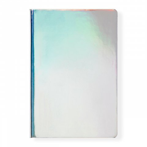 Nuuna Notebook Inspiration Book M, 135 x 200 mm, dot grid, fluid chrome