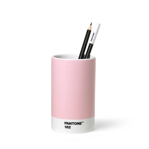 Pantone pencil cup porcelain ø approx. 70 mm, h = approx. 115 mm, light pink 182