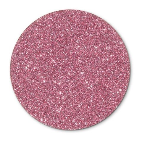 Glitterkarton DIN A4, 21 x 29,7 cm, 200 g/m², einseitig, rosa