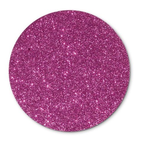 Glitterkarton DIN A4, 21 x 29,7 cm, 200 g/m², einseitig, pink