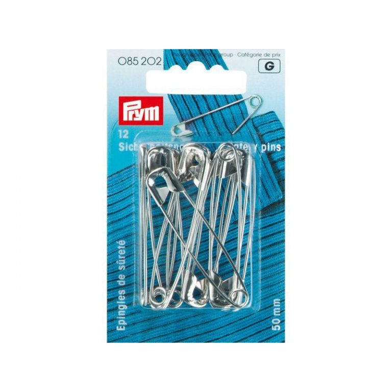 Prym Sicherheitsnadel Stahl, gehärtet