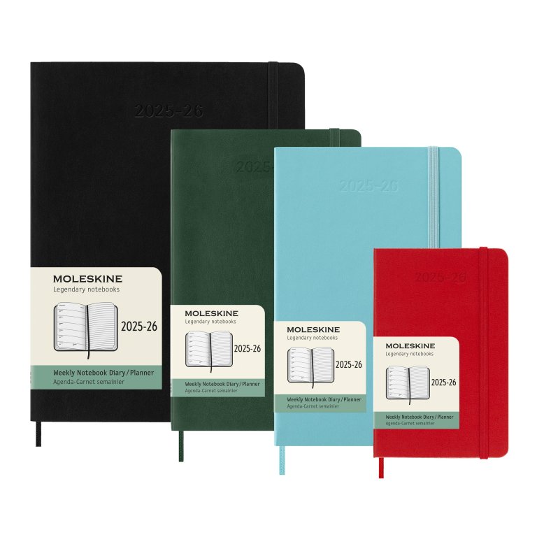 Moleskine Weekly Notebook planner, 18 months