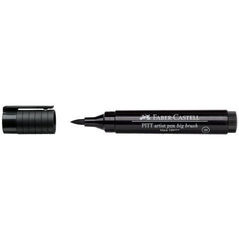Faber-Castell Pitt Artist Pen BB artist pen, brush, black