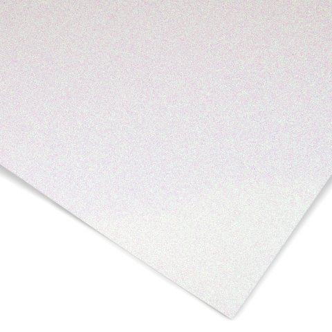 Aslan Glitterklebefolie SparkleColour SC123, PET, regenbogen weiß, b = 300 mm