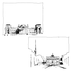 Motiv-Keilrahmen zum Selberkolorieren