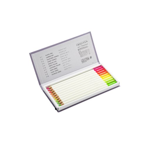 Tombow Farbstifte Irojiten Set 10 Stifte im Etui, leuchtende Farben