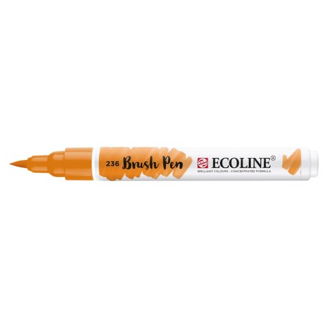 Talens Ecoline Brush Pen Stift, hellorange (236)