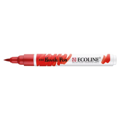 Talens Ecoline Brush Pen Stift, scharlach (334)