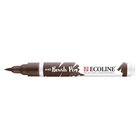 Talens Ecoline Brush Pen Stift, sepia dunkel (440)