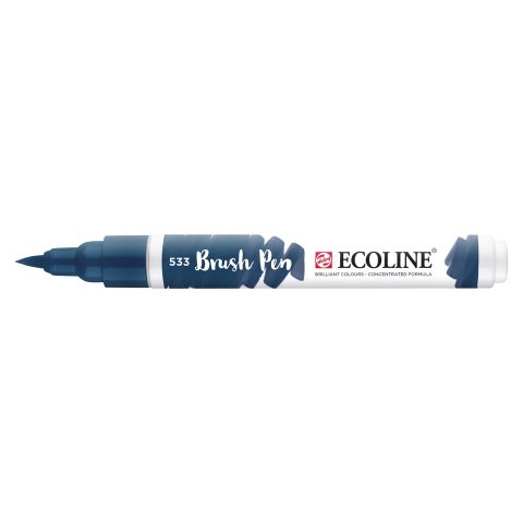 Talens Ecoline brush pen pen, indigo (533)