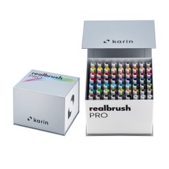 Karin Marker Realbrush Pro, Mega-Box Plus